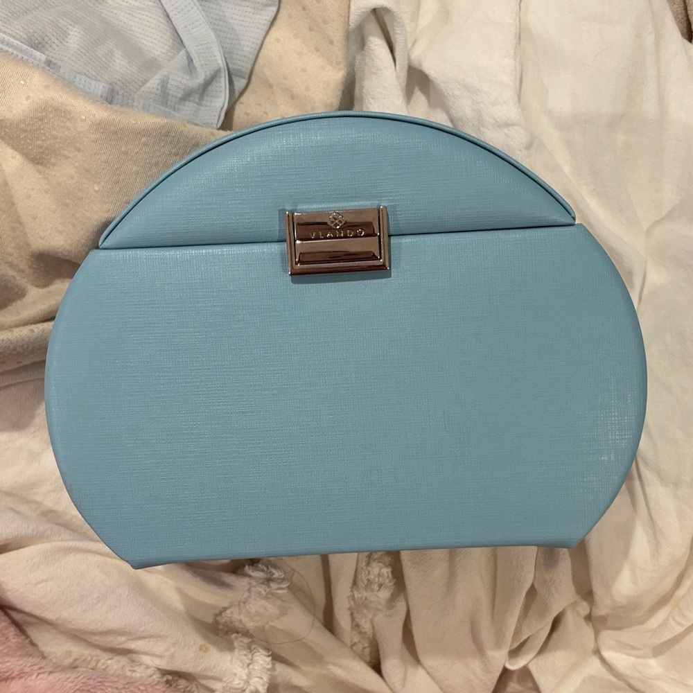 Elegant Blue high quality jewelry box